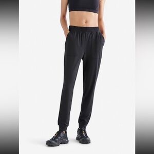 Roots Renew Knit Joggers - Black (See Description for Measurements)